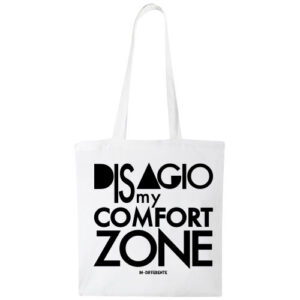 shopper disagio is my comfort zone bianco